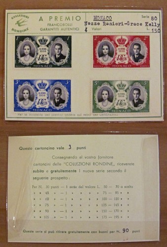 Feuille timbres monaco - de, 4