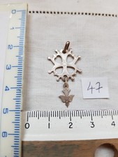CROIX  HUGUENOTE PENDENTIF EN