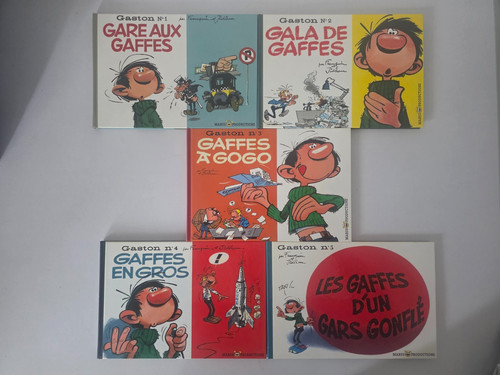 Lot gaston format à - bd,
