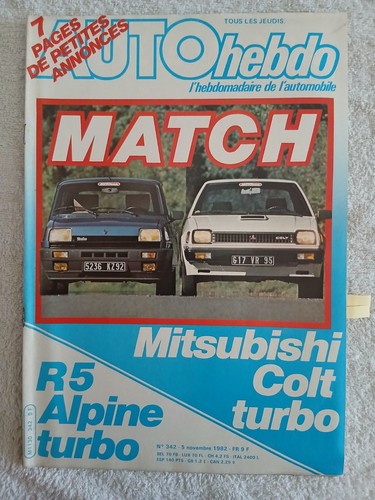Auto hebdo 342 - auto,