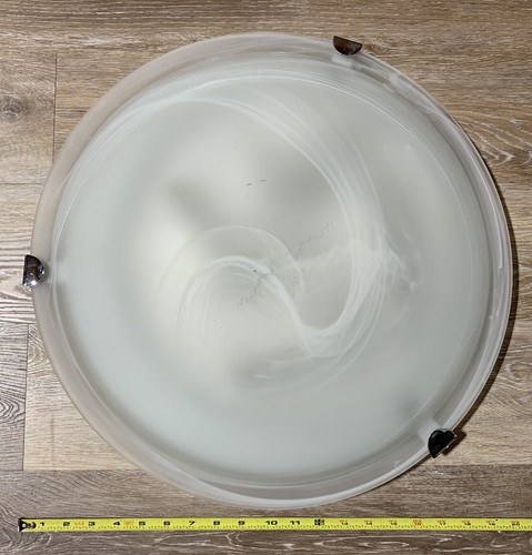 Luminaire round glass ceiling - luminaire,