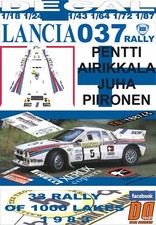 DECAL LANCIA 037 RALLY PENTTI