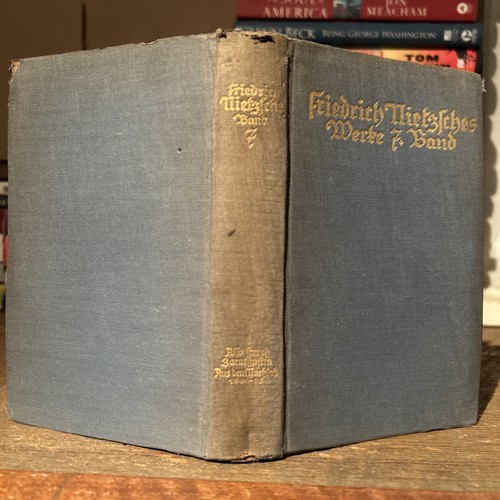 Friedrich nietzsche werke - nietzsche's,