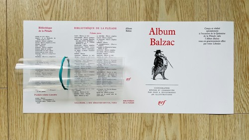 Jaquette album balzac - jaquette,