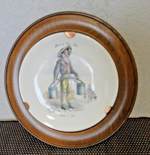 Ancienne assiette murale - ancienne,