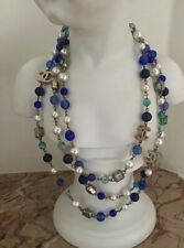 Sautoir Chanel perles et verre