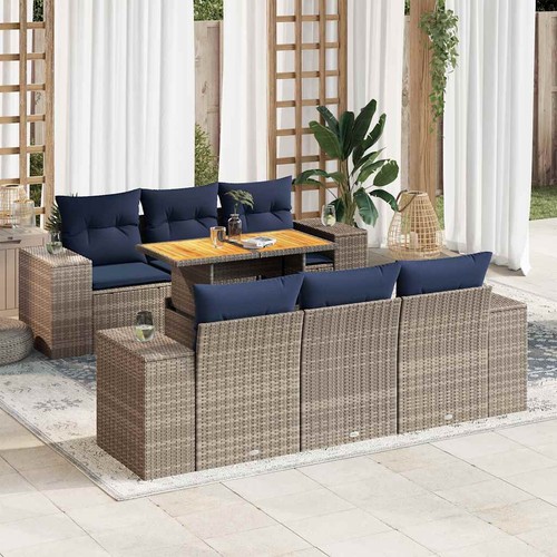 Salon jardin avec coussins - salon, de