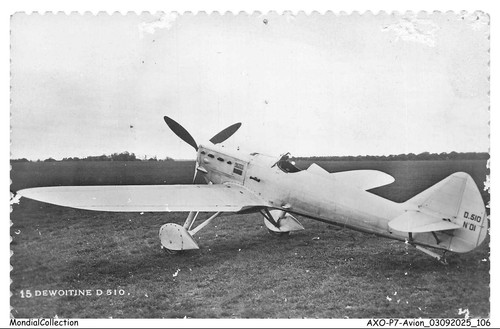 Axop7 0783 avion dewoitine - -,