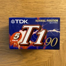 Cassettes Audio Vierges TDK T1