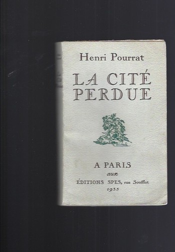 Henri pourrat cité perdue - pourrat,