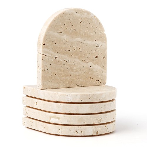 Marble coaster for drinks - coaster,