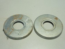 NOS 2 cache poussière roulements axe pédalier bmx cross  60 mm vintage