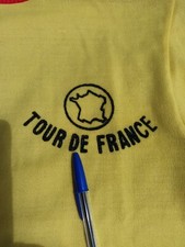 Maillot cyclisme enfant jaune tour de france vienne sport 12 ans