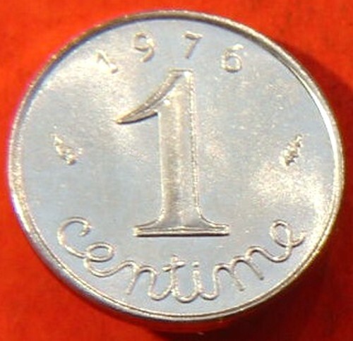 Centime épi 1976 spl non - spl,