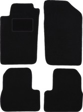 Tapis de sol en velours noir