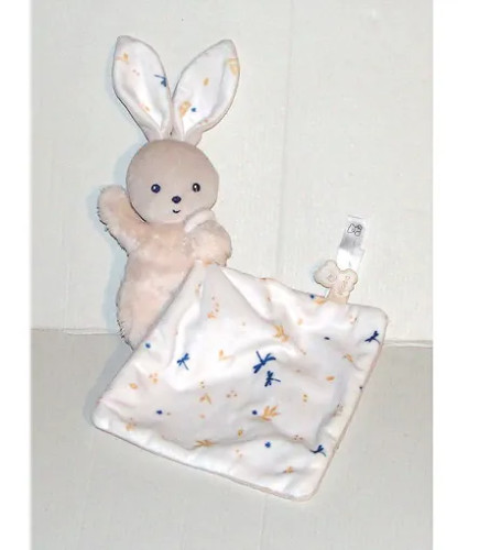 Doudou lapin carre douceur - doudou,