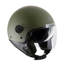 Casque Demi-Jet TUCANO URBANO EL'METTIN 6.0 Vert Airborne Mat