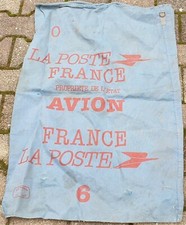 Vintage/Ancien sac à courrier..tri postal..LA POSTE " AVION "