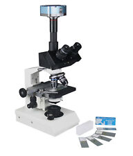 Clinique / Vét Doctor Labo Composé Microscope + Splan Optiques & USB Imagerie