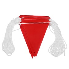  1 rouleau de fanion rouge de