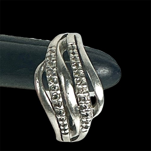 Superbe bague ajourée - bague, en