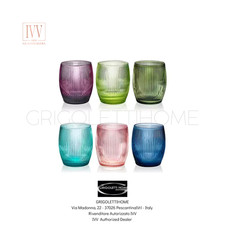 IVV - Gluglu - 6 Verres D'Eau Couleurs Assorties 300 Ml - Revendeur