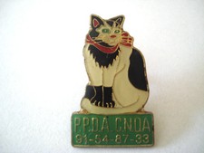 PINS ASSOCIATION CHAT ANIMAL PPDA CNDA VINTAGE PIN'S wxc 15