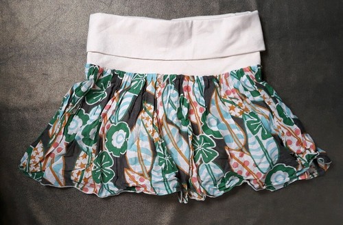 Jupe vintage imprimée style