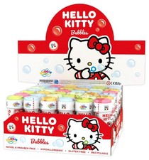 Gadget - Display 36 Pz - Dulcop Bolle Di Sapone - Hello Kitty - Flacone 60 Ml - 