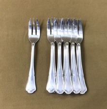 12 fourchettes à gâteaux ERCUIS modèle FILET CONTOURS VICTORIA couvert 14 cm