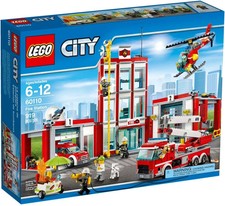 lego city Caserne Des Pompiers 60110 Neuf (2016)