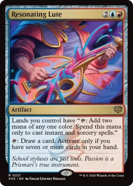 Magic mtg luth résonnant - mtg,