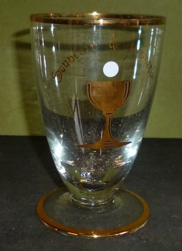 Verre communion ancien - de,