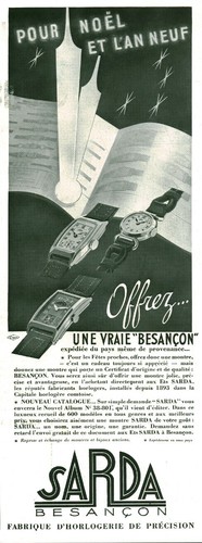 Publicité ancienne montres - ,
