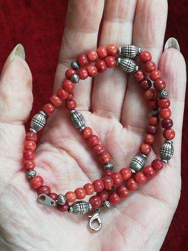 Collier ancien perle de - en,