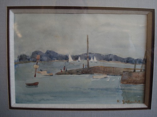 Gratiaulet peintre xxe - xxe,
