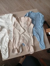 Lot de pyjamas coton Primark taille 1 mois /50 cm