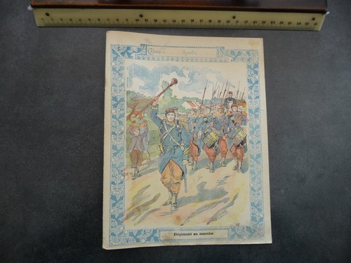 Ancien protège cahier - ancien, protège-cahier