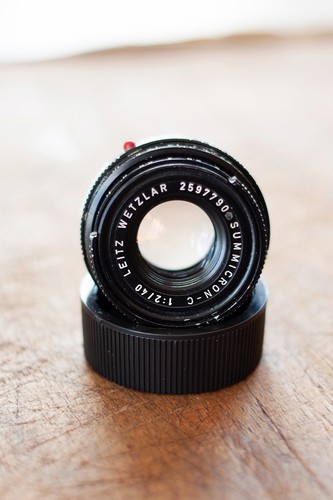 Leica summicron 40 - leica,