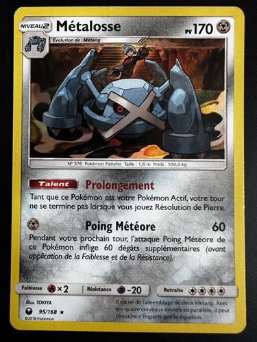 Carte pokémon metalosse holo - metalosse,