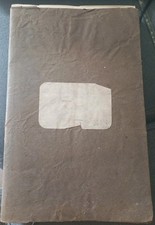 Cahier De Tissage De 1907