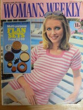 Magazine hebdomadaire femme 15 juillet 1978 avec motifs crochet et tricot
