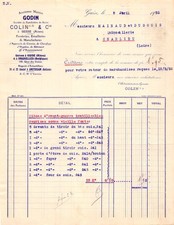 1952 ANCIENNE MAISON GODIN A GUISE - M. MAINAUD ET DUBOUIS A CHARLIEU