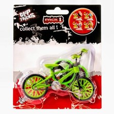 Grip and Tricks - Finger BMX Vert Pack 1 avec 2 Roues de Mini Vélo Freestyle ...