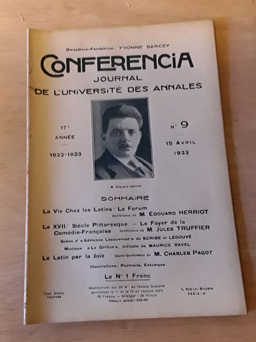 Conferencia revue 1923 - conferencia, n°9