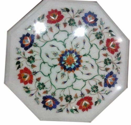 Marble table top inlay - 12",