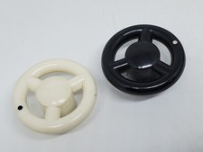 2 anciens boutons bakélite pour TSF radio à lampe poste à galène appareil mesure