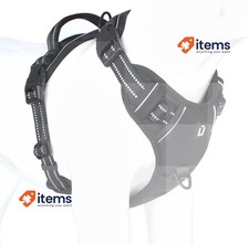 Chien Harnais M Noir Rose Rouge Anti - Tirer Grand Moyen Petit Poitrine