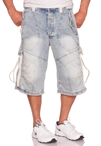 Jet lag shorts denim - denim, pour