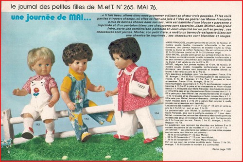 Page poupée françoise - ▬►page,